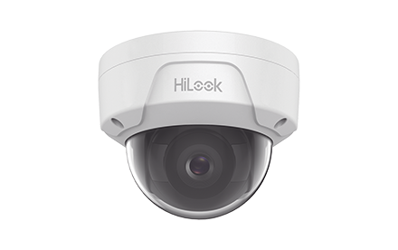 Cámara HiLook Series / Domo IP 4 Megapixel / 30 mts IR / Exterior IP67 / IK10 / PoE / dWDR / Lente 2.8 mm - IPC-D141H